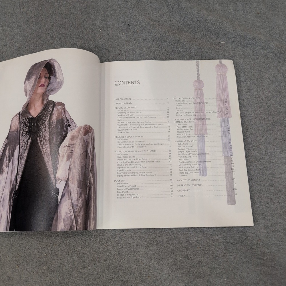 Designer Techniques Couture Tips for Home Sewing Kenneth D King 1996 Paperback - Picture 4 of 4